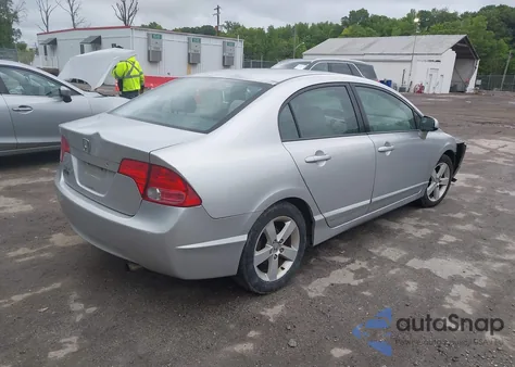 2007 Honda Civic Ex from USA, damaged, VIN 2HGFA16847H502396